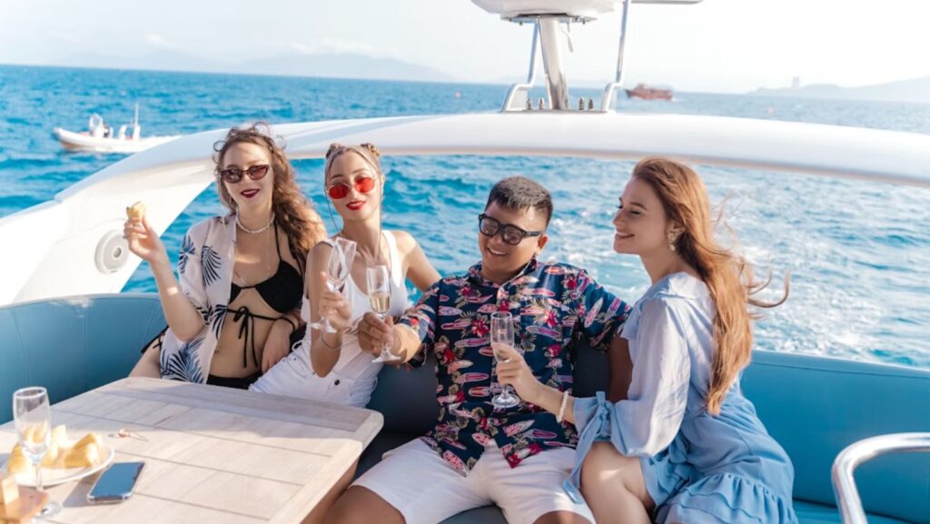 birthday yacht party